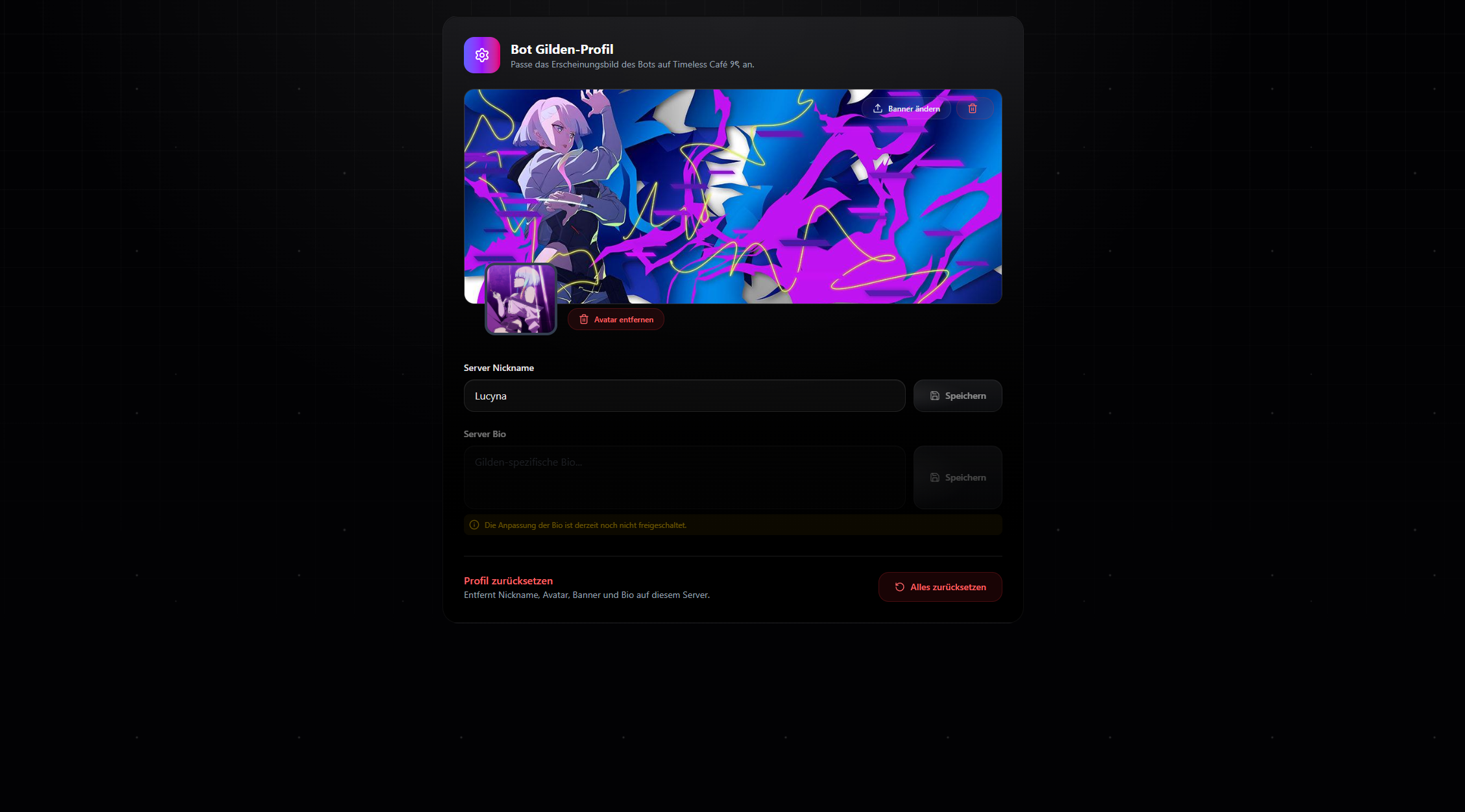 Bot Personalisierung 1
